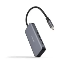 NANOCABLE HUB USB-C 3.2 CON 4X PUERTOS USB-C 3.2 - VELOCIDAD DE TRANSFERENCIA DE HASTA 5GBPS - CABLE DE 0.10M