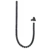 NANOCABLE ORGANIZADOR DE CABLES FLEXIBLE 25MM - LONGITUD 3M - COLOR NEGRO