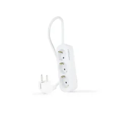 NANOCABLE REGLETA 3 TOMAS - 1.4M - COLOR BLANCO