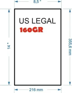 NAVIGATOR PAQUETE 500 HOJAS PAPEL MULTIFUNCION 160GR UNIVERSAL FORMATO US LEGAL 14X8.5" -355,6X216 MM