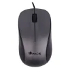 NGS CREW RATON USB 1200DPI - 3 BOTONES - USO AMBIDIESTRO - CABLE DE 1.30M - COLOR GRIS/NEGRO