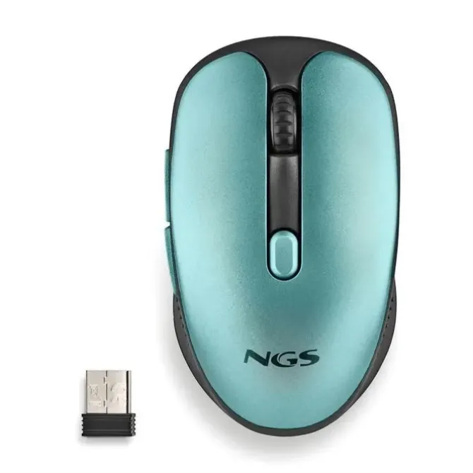 NGS EVO RUST ICE RATON INALAMBRICO USB 1600DPI - 5 BOTONES - RECARGABLE - USO DIESTRO