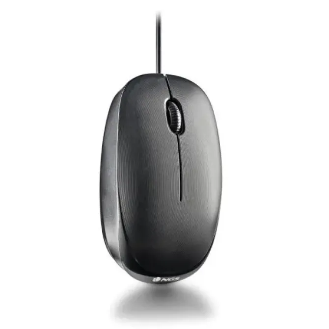 NGS FLAME RATON USB-C 1000DPI - 2 BOTONES - USO AMBIDIESTRO - COLOR NEGRO