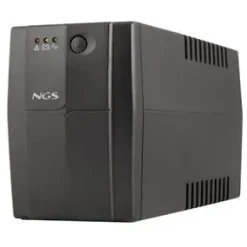 NGS FORTRESS 900 V3 SAI 600VA UPS 360W - TECNOLOGIA OFF LINE - 2X SCHUKOS - PROTECCION SOBRECARGAS Y CORTOCIRCUITOS