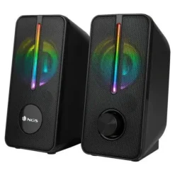 NGS GAMING GSX-150 ALTAVOCES USB 2.0 12W - ILUMINACION LED RGB - CONEXION JACK 3.5MM - CONTROLES EN ALTAVOZ