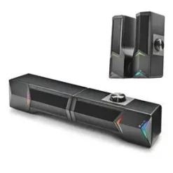 NGS GAMING GSX-B1200 BARRA DE SONIDO BLUETOOTH 12W - DISEÑO DESMONTABLE 2 EN 1 - ILUMINACION LED RGB - CONEXION JACK 3.5MM - CONTROLES EN ALTAVOZ