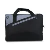 NGS GINGER MALETIN PARA PORTATIL 14 - ACOLCHADO INTERIOR - 2 COMPARTIMENTOS Y BOLSILLO EXTERIOR - COLOR NEGRO/GRIS