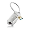 NGS HACKER 3.0 ADAPTADOR USB A LAN - 1GBPS - CABLE 15CM - COLOR GRIS