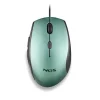 NGS MOTH ICE RATON USB 1600DPI + ADAPTADOR USB-A A USB-C - 5 BOTONES - USO DIESTRO - CABLE DE 1.80M - COLOR VERDE METALIZADO/NEGRO
