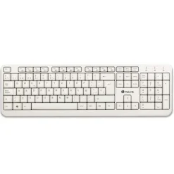 NGS SPIKE TECLADO USB - 12 TECLAS MULTIMEDIA - CABLE DE 1.40M - COLOR BLANCO
