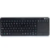 NGS TV WARRIOR TECLADO MULTIMEDIA INALAMBRICO CON TOUCHPAD 2.4 GHZ - COLOR NEGRO