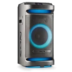 NGS WILD SPACE 1 ALTAVOZ PORTATIL 900W BLUETOOTH 5.3 CON WOOFER 10 - USB Y AUX - ILUMINACION LED - AUTONOMIA HASTA 6H - INCLUYE RUEDAS Y TROLEY - COLOR NEGRO