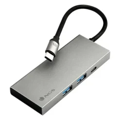 NGS WONDER DOCK 4 PRO 4 EN 1 HUB USB-C - 2X USB 3.0, 1X USB-C PD 100W, 1X HDMI - ADMITE RESOLUCIONES MAXIMAS DE 4K A 30 HZ - VELOCIDAD HASTA 5 GBPS