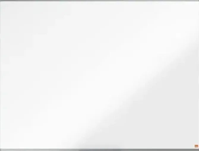 NOBO ESSENCE PIZARRA DE MELAMINA 1200X900MM - MARCO DE ALUMINIO ANODIZADO - BANDEJA PARA ROTULADORES - COLOR BLANCO