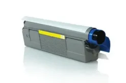 OKI C712 AMARILLO CARTUCHO DE TONER GENERICO - REEMPLAZA 46507613