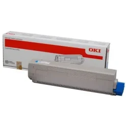 OKI C822 CYAN CARTUCHO DE TONER ORIGINAL - 44844615