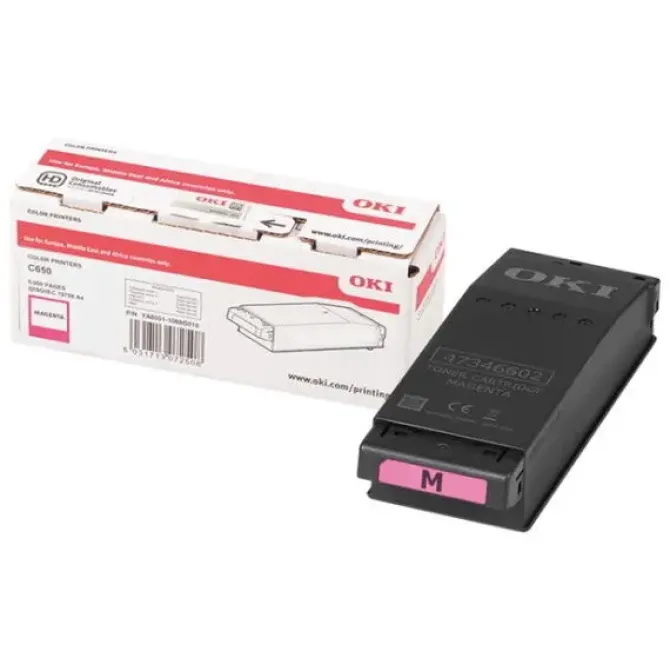 OKI C650 MAGENTA CARTUCHO DE TONER ORIGINAL - 9006128