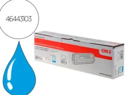 OKI C833/C843 CYAN CARTUCHO DE TONER ORIGINAL - 46443103