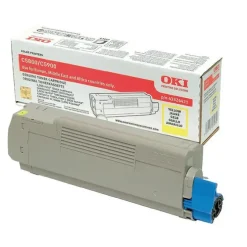 OKI C5800/C5900/C5550MFP AMARILLO CARTUCHO DE TONER ORIGINAL - 43324421