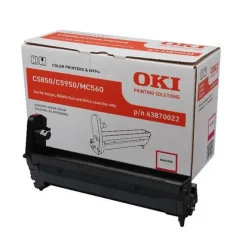 OKI C5850/C5950/MC560 MAGENTA TAMBOR DE IMAGEN ORIGINAL - 43870022 (DRUM)