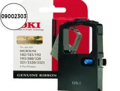 OKI ML182/ML280/ML3320 NEGRA CINTA MATRICIAL ORIGINAL - 09002303