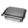 ORBEGOZO 4570 GRILL MULTIFUNCIONAL - COCINA SIN ACEITE CON POTENCIA DE 2200W - SUPERFICIE ANTIADHERENTE Y PLACAS ABATIBLES 180º - TERMOSTATO REGULABLE Y BANDEJA RECOGE SALSAS