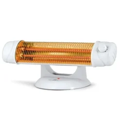 ORBEGOZO BP 5003 A ESTUFA DE CUARZO INTENSO - POTENCIA DE 1200W - 2 NIVELES DE CALOR - SISTEMA DE SEGURIDAD ANTIVUELCO - DISEÑO HORIZONTAL ORIENTABLE