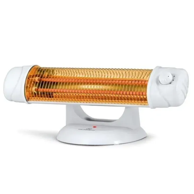 ORBEGOZO BP 5003 A ESTUFA DE CUARZO INTENSO - POTENCIA DE 1200W - 2 NIVELES DE CALOR - SISTEMA DE SEGURIDAD ANTIVUELCO - DISEÑO HORIZONTAL ORIENTABLE