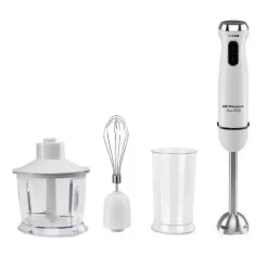 ORBEGOZO BT 2690 BATIDORA DE MANO MULTIFUNCIONAL - POTENTE MOTOR DC DE 1000W - SELECTOR DE VELOCIDAD Y FUNCION TURBO - MANGO ERGONOMICO - ACCESORIOS APTOS PARA LAVAVAJILLAS