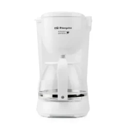 ORBEGOZO CG 4051 CAFETERA DE GOTEO - CAPACIDAD PARA 12 TAZAS - JARRA DE CRISTAL DE 1,25L - FILTRO PERMANENTE - DEPOSITO CON INDICADOR DE AGUA - MANTENIMIENTO DE CALOR POR 30MIN - COLOR BLANCO