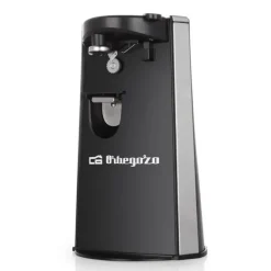 ORBEGOZO CU 6500 ABRELATAS ELECTRICO 3 EN 1 - PRACTICO Y FUNCIONAL - CUCHILLA DE ACERO INOXIDABLE - POTENCIA 60W - FACIL LIMPIEZA - DISEÑO ATRACTIVO