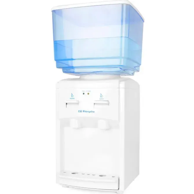 ORBEGOZO DA 5525 DISPENSADOR DE AGUA FRIA - CAPACIDAD 7 LITROS - ENFRIAMIENTO 8º-15º - POTENCIA 65W - INDICADORES LUMINOSOS - BANDEJA RECOGE GOTAS - FACIL LIMPIEZA Y RELLENADO