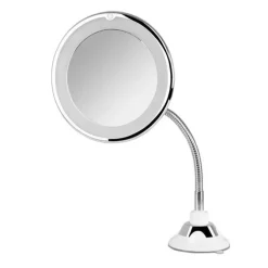 ORBEGOZO ESP 1020 ESPEJO COSMETICO CON LUZ LED - AUMENTO 10X - BRAZO EXTENSIBLE 29CM - ORIENTACION 360º - VENTOSA AJUSTABLE - DIAMETRO 17 CM