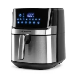 ORBEGOZO FDR 67 FREIDORA SIN ACEITE SALUDABLE - 5.5 LITROS - 1700W - 8 PROGRAMAS DE COCCION - PANTALLA LED TACTIL - TEMPORIZADOR 60MIN - SEGURIDAD Y FACIL LIMPIEZA - ACERO INOXIDABLE - SIN BPA