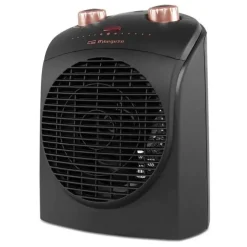 ORBEGOZO FH 5036 CALEFACTOR ELEGANTE Y EFICIENTE - CONTROL DE TEMPERATURA AJUSTABLE - PROTECCION CONTRA SOBRECALENTAMIENTO - POTENCIA DE 2200W - DISEÑO SEGURO Y FUNCIONAL