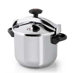 ORBEGOZO HPL 6070 OLLA A PRESION CLASICA - TECNOLOGIA Y SEGURIDAD GARANTIZADAS - SISTEMA DE CIERRE PROGRESIVO - TRIPLE SEGURIDAD - APTA PARA TODO TIPO DE FUEGOS