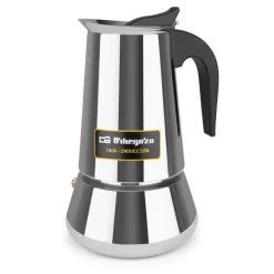 ORBEGOZO KFI 960 CAFETERA DE 9 TAZAS PARA DISFRUTAR EN FAMILIA - MAXIMO AROMA EN CUALQUIER TIPO DE FUEGO - ASA ERGONOMICA Y FACIL LIMPIEZA