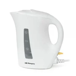 ORBEGOZO KT 4150 HERVIDOR DE AGUA 1L 1200W - LIBRE DE BPA - ASA DE TACTO FRIO - APAGADO AUTOMATICO - INDICADOR DE NIVEL DE AGUA - FACIL LIMPIEZA