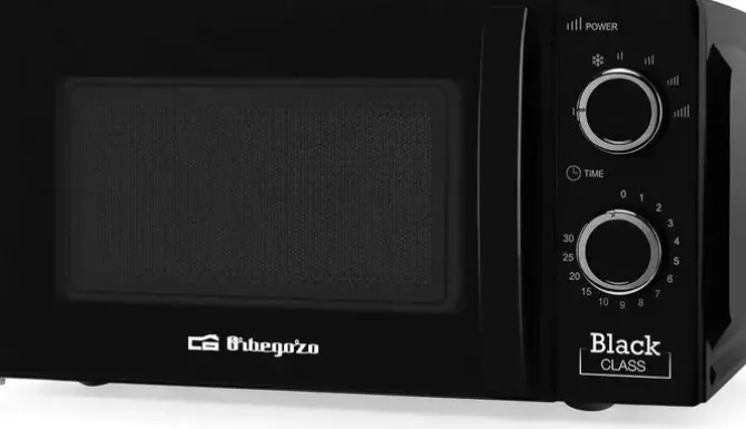 ORBEGOZO MI 2117 MICROONDAS - CAPACIDAD 20L - POTENCIA 700W - 6 NIVELES DE POTENCIA - TEMPORIZADOR 30MIN - COLOR NEGRO