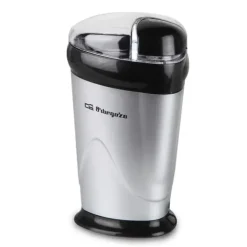 ORBEGOZO MO 3250 MOLINILLO DE CAFE MULTIFUNCIONAL - CUCHILLA DE ACERO INOXIDABLE - POTENCIA DE 150W - BOTON DE SEGURIDAD - DISEÑO ELEGANTE Y FUNCIONAL