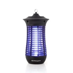 ORBEGOZO MQ 4018 MATA INSECTOS ELECTRICO - ECOLOGICO Y FACIL DE USAR - SIN EMISION DE AGENTES CONTAMINANTES - ELIMINA INSECTOS CON DESCARGA ELECTRICA - LUZ ULTRAVIOLETA PARA ATRAER A LOS MOSQUITOS