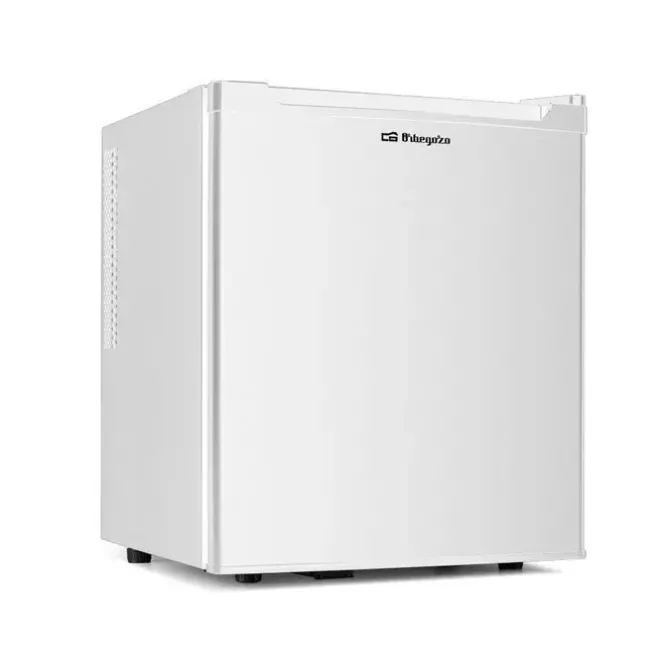 ORBEGOZO NVE 4800 MINI NEVERA COMPACTA - SILENCIOSA Y EFICIENTE - SISTEMA NO FROST - LUZ LED INTERIOR - PUERTA REVERSIBLE - CONTROL DE TEMPERATURA AJUSTABLE - IDEAL PARA ESPACIOS REDUCIDOS