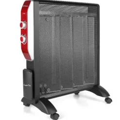 ORBEGOZO RADIADOR DE MICA RMN 2050 - POTENTE Y SEGURO - CALOR INSTANTANEO EN 1 MINUTO - TERMOSTATO REGULABLE - SISTEMA ANTIVUELCO Y PROTECCION CONTRA SOBRECALENTAMIENTO - DISEÑO ELEGANTE Y COMODO