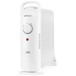 ORBEGOZO RO 1220 RADIADOR DE ACEITE JUNIOR COMPACTO - POTENCIA 1200W - TERMOSTATO REGULABLE - PROTECCION CONTRA SOBRECALENTAMIENTO - FACIL MANEJO - ASA PARA TRANSPORTE