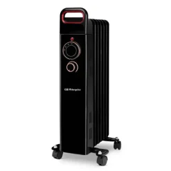 ORBEGOZO RUN 1500 RADIADOR DE ACEITE EFICIENTE - POTENTE Y SILENCIOSO - PROTECCION CONTRA SOBRECALENTAMIENTO Y ANTIVUELCO - FACIL DE TRANSPORTAR - DISEÑO ATRACTIVO