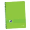 OXFORD BLOC OXFORD A4+ 80H TAPA DE PLASTICO CN5MM VERDE 400149421