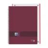 OXFORD BLOC OXFORD A4+ 80H TAPA DURA CN5MM BURDEOS 400158030