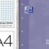 OXFORD BLOC OXFORD A4+ 80H T.EXTD CN5MM LILA 100430201/104 MAK029107