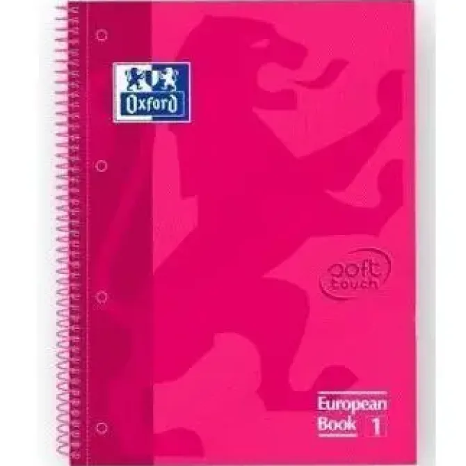 OXFORD BLOC OXFORD A4+ 80H T.EXTD CN5MM FRAMBUESA 400075552