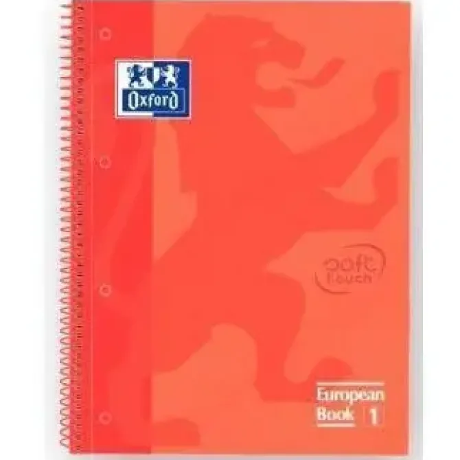 OXFORD BLOC OXFORD A4+ 80H T.EXTD CN5MM CORAL 400075554